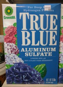 aluminum sulfate for blueberries