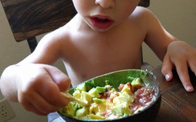 My favorite way to eat a Reed avocado