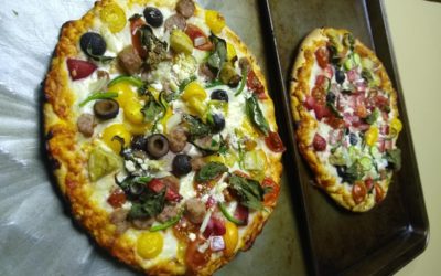 Garden pizzas